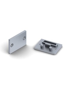 ALUMINIUM AFSLUITDOP VOOR PMMA DIFFUSER VOOR...
