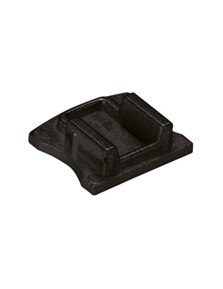 ALUMINIUM AFSLUITDOP VOOR SL15 PROFIEL - ZONDER KABELDOORVOER - ZWART