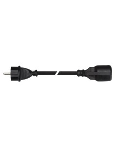 RUBBER VERLENGKABEL MET KRIMPKOUS  - 3G1.5 - 1.5 m -... 2