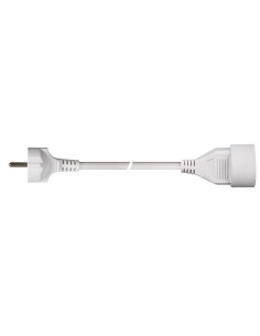 VERLENGKABEL - 5 m - WIT - 3G1.5 - PENAARDE 2