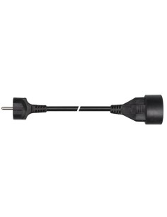 VERLÄNGERUNGSKABEL - 5 m - SCHWARZ - 3G1.5 - STECKER-TYP... 2