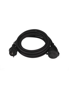 GUMMI-VERLÄNGERUNGSKABEL - 5 m - 3G1.5 - STECKER-TYP E...