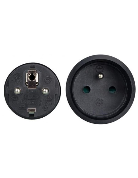 RUBBER VERLENGKABEL MET KRIMPKOUS - 3G2.5 - 5 m - PENAARDE