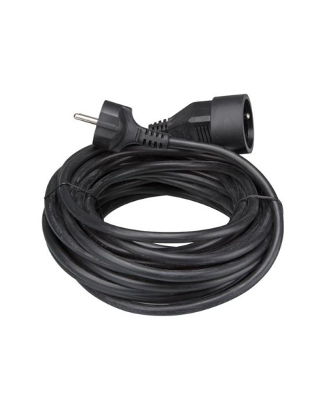 VERLÄNGERUNGSKABEL - 10 m - SCHWARZ - 3G1.5