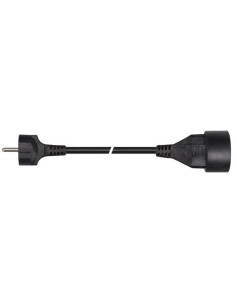 EXTENSION CABLE - 10 m - BLACK - 3G1.5 2