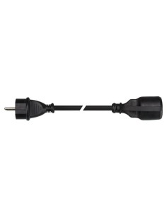 RUBBER EXTENSION CABLE - 10 m - 3G1.5 - FRENCH SOCKET 2