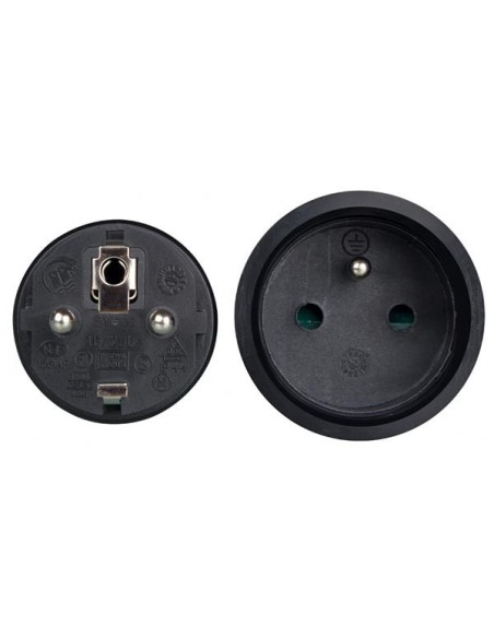 RUBBER VERLENGKABEL - 10 m - 3G1.5 - PENAARDE