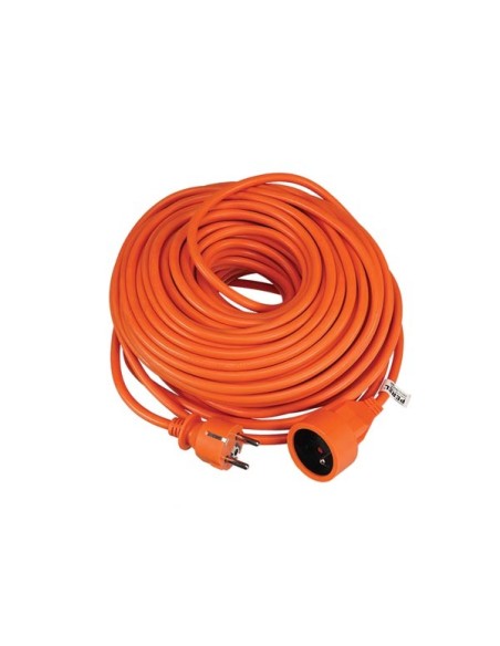 EXTENSION CABLE - 40 m - ORANGE - FRENCH SOCKET