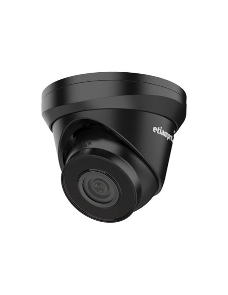 CAMÉRA IP À RÉSEAU FIXE - DÔME - 4 MP - NOIR