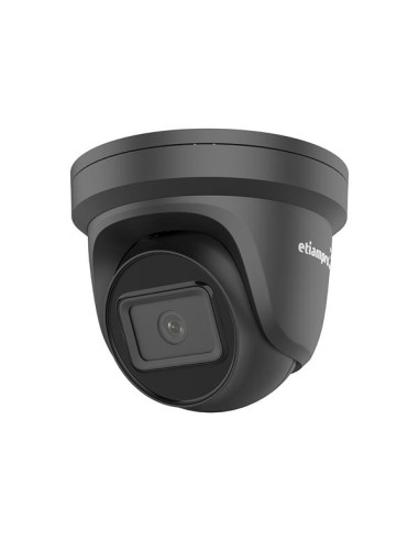 CAMÉRA IP À RÉSEAU FIXE - DÔME - 4 MP - NOIR