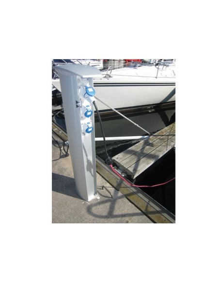 CÂBLE ADAPTATEUR AVEC FICHE MÂLE VERS FICHE CEE - TERRE FRANÇAISE - H07RN-F 3G2.5 - 0.4 m