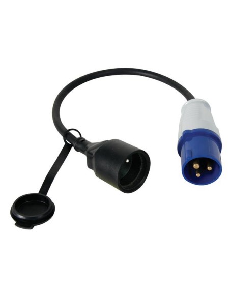 KABEL - KUPPLUNG AUF CEE-STECKER - STECKER-TYP E (FRANZÖSISCHES SYSTEM)