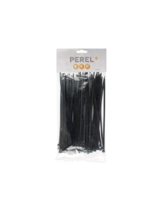 SET MET NYLON KABELBINDERS - 4.6 x 200 mm - ZWART (100 st.) 2