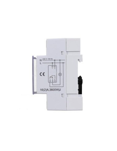 DIGITAL TIMER - DIN RAIL MOUNTING - WEEKLY...