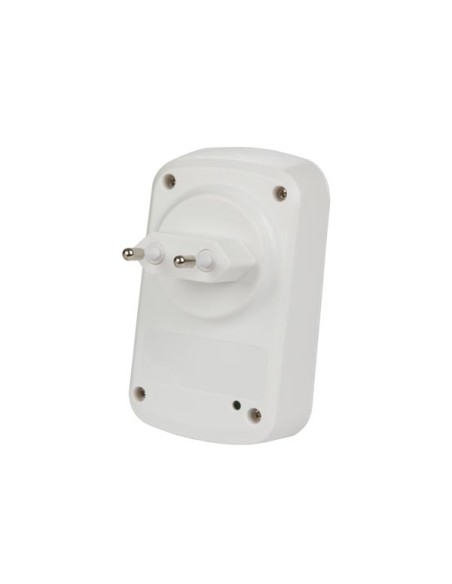 SONNETTE SANS FIL ENFICHABLE AVEC 1 BOUTON À ÉNERGIE CINÉTIQUE