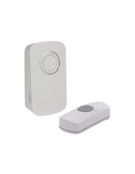 WIRELESS BATTERY OPERATED DOOR BELL KIT WITH 1 PUSH BUTTON