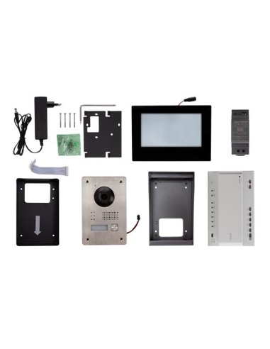 VIDEO-TÜRSPRECHANLAGE - KOMPLETT-SET - FÜR...