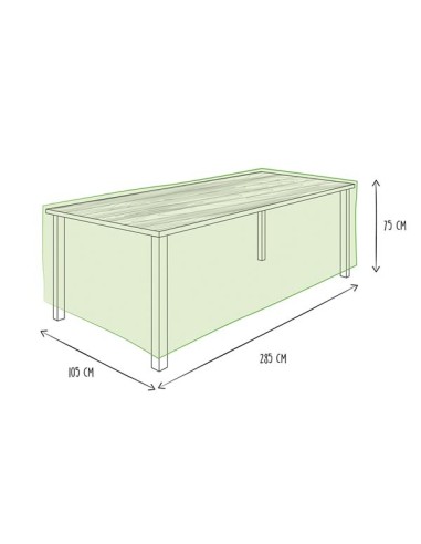 Outdoor cover for table up to 280 cm