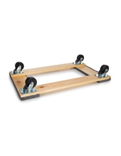 MEUBELROLLER - RECHTHOEKIG - 760 x 460 mm - MAX. LAST 400 kg 2