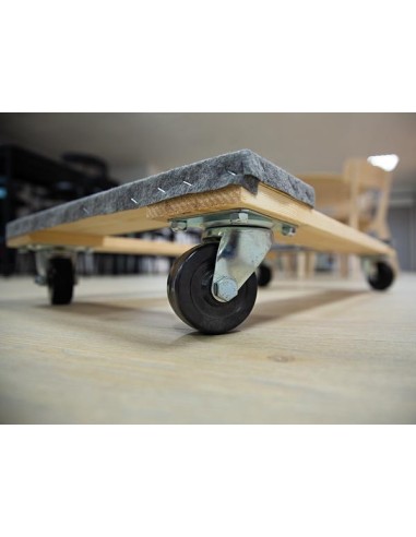 SUPPORT ROULANT POUR MEUBLES - RECTANGULAIRE -...