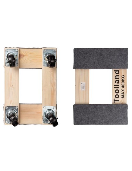 FURNITURE MOVER - RECTANGULAR - 460 x 320 mm - MAX. LOAD 400 kg