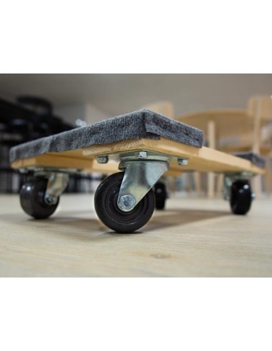 TRANSPORT-ROLLER - RECHTECKIG - 460 x 320 mm -...