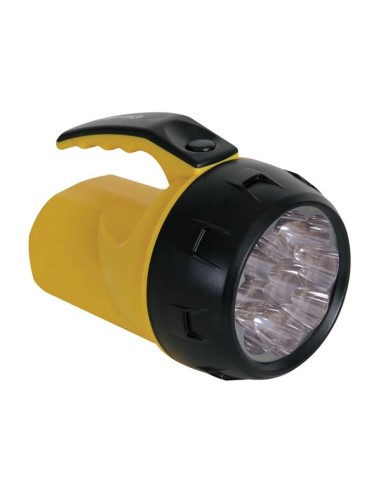 LED POWER TORCH - 9 LEDs - WITH 4 x AA-CELL