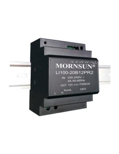 Alimentation industrielle sur rail DIN - sortie unique -...