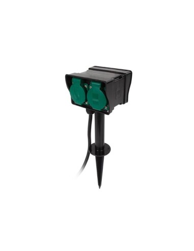 2-WEG STOPCONTACT MET TIMER - GEBRUIK...