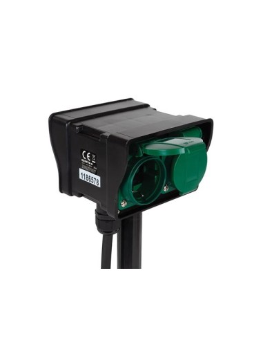 2-WEG STOPCONTACT MET TIMER - GEBRUIK...