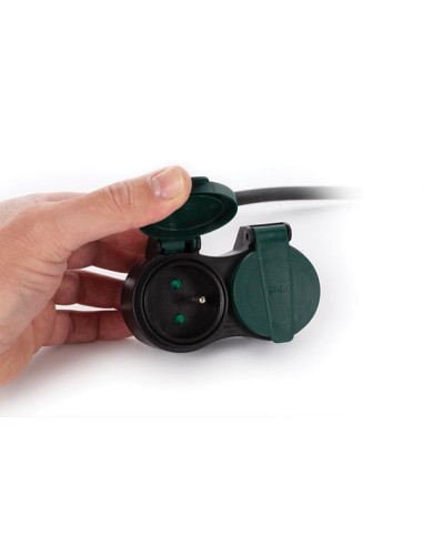 RALLONGE ÉLECTRIQUE AVEC 2 PRISES - USAGE...