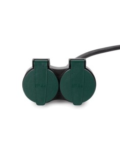 OUTDOOR EXTENSION CORD WITH 2 OUTLETS - PIN EARTH - 20 m 2
