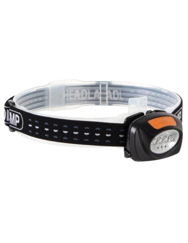 2-in-1 LED HEADLAMP WITH 4 WHITE AND 3 RED LEDs