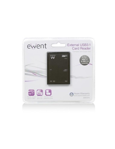 EWENT - EXTERNER USB 3.1-MULTIKARTENLESER