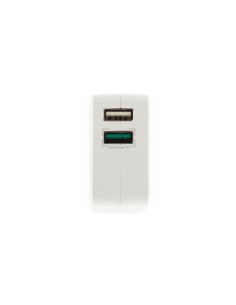 EWENT - USB CHARGER 110 - 240 VAC 2 PORTS & QUICKCHARGE... 2