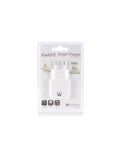 EWENT - 2 PORT USB SMART CHARGER 2.4 A 2