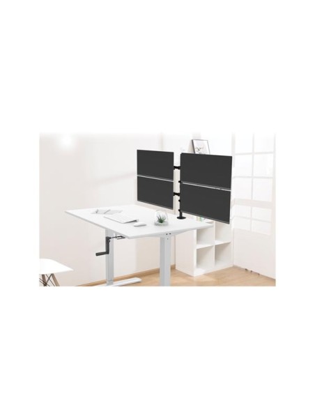 EWENT - BUREAUSTEUN VOOR 4 MONITOREN - MAX. 32" / 8 kg