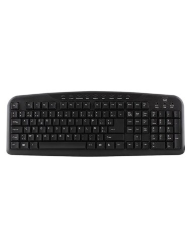 EWENT - TECLADO MULTIMEDIA - USB - LAYOUT BELGA