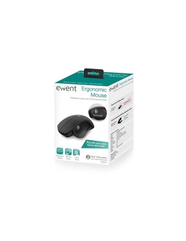 EWENT - ERGONOMIC WIRELESS MOUSE WITH THUMB...