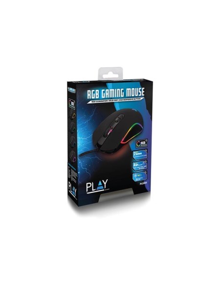 EWENT - GAMINGMAUS MIT RGB-BELEUCHTUNG - 4800 DPI - SCHWARZ