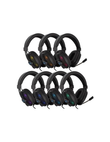EWENT - OVER-EAR GAMING HEADSET MET MICROFOON...