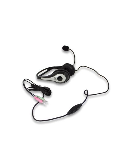 EWENT - STEREO HEADSET MET MICROFOON & VOLUMEREGELING