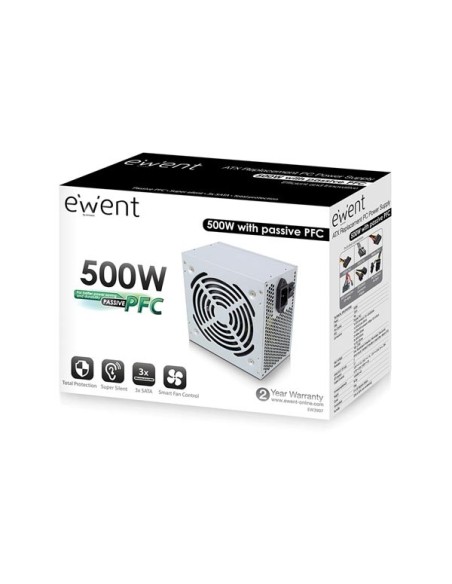 EWENT - ATX-COMPUTERVOEDING - 500 W
