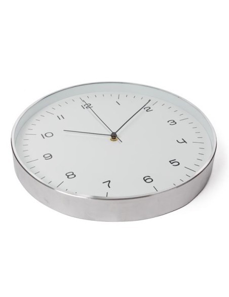 ALUMINUM WALL CLOCK - Ø 30 cm WC113