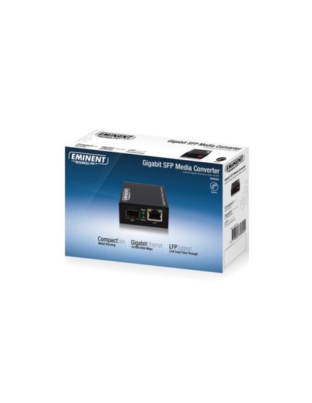 EMINENT - GIGABIT SPF MEDIACONVERTER