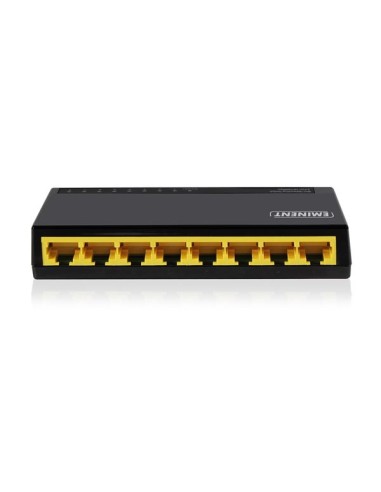 EMINENT - 8 PORT-NETZWERK-SWITCH 10/100Mbps