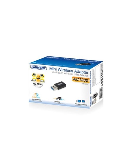 EMINENT - MINI DUAL BAND WIRELESS USB ADAPTER