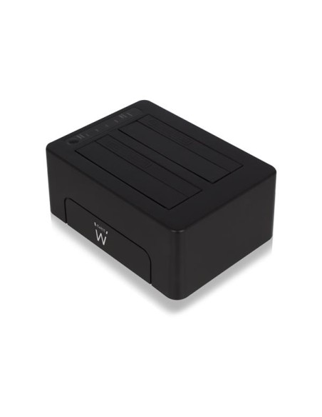 EWENT - Duale Dockingstation USB 3.1 Gen1 (USB3.0) für 2.5- und 3.5-Zoll-SATA-Festplatten/SSDs