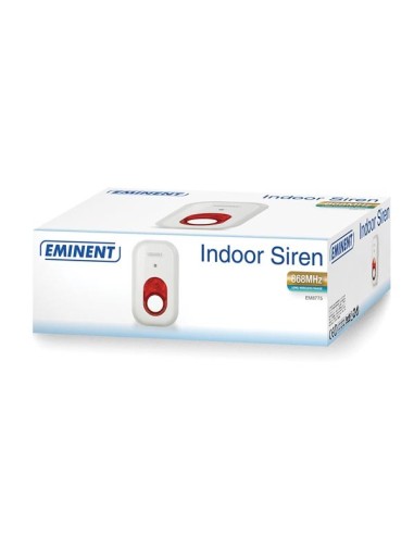 EMINENT - SIRÈNE D'INTÉRIEUR SANS FIL POUR EM8710