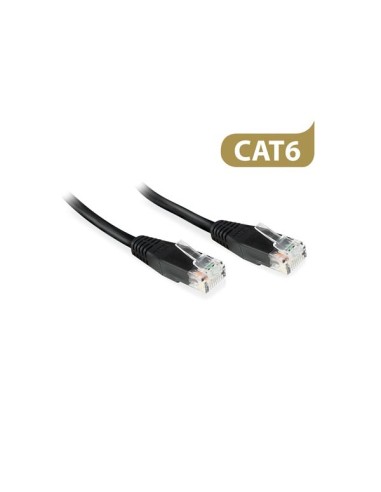 EWENT - U/UTP NETWORK PATCH CABLE COPPER / 0.9 m / BLACK